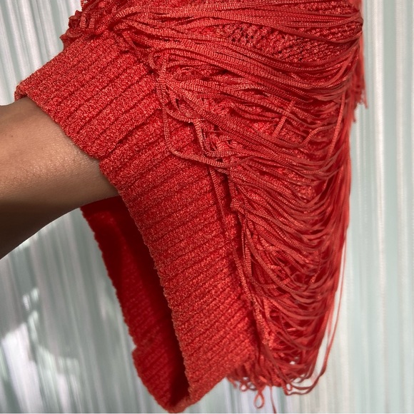 Bebe Fringe Tassel Flapper Dress Size XS NWT - Picture 10 of 17